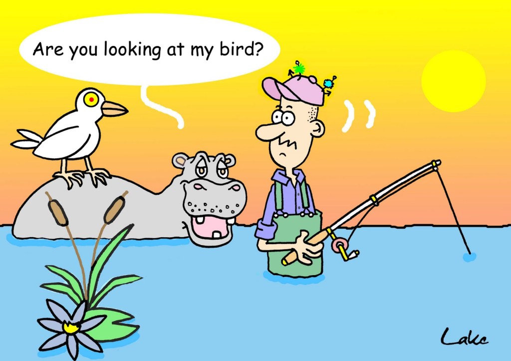 Fisherman cartoon